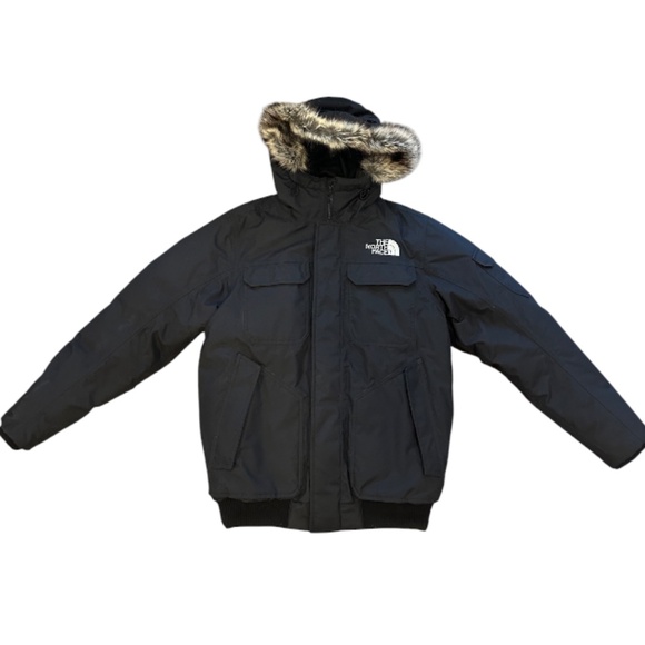 BNWT The North Face Men's Black Gotham Jacket 3 Size M - Picture 1 of 10